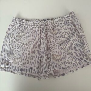 W118 by Walter Baker Gray and White Camo Shorts